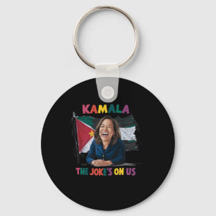 Anti-Kamala-Harris-Palästinaflagge Schlüsselanhänger