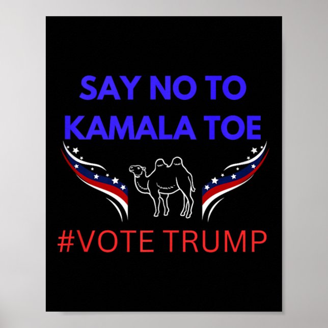 Anti Kamala Harris Poster (Vorne)
