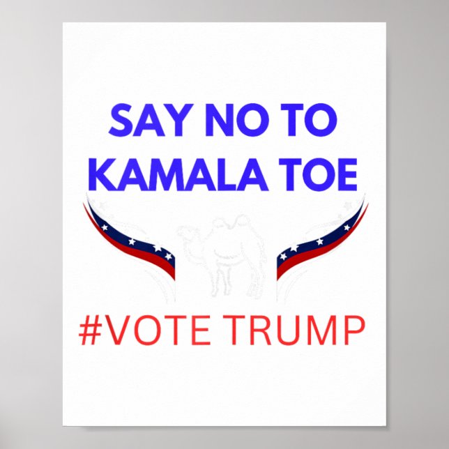 Anti Kamala Harris Poster (Vorne)