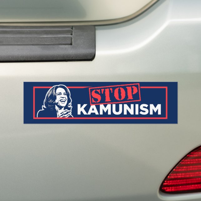 Anti-Kamala-Sozialismus Kommunismus stoppen Kamuni Autoaufkleber (Auf Auto)