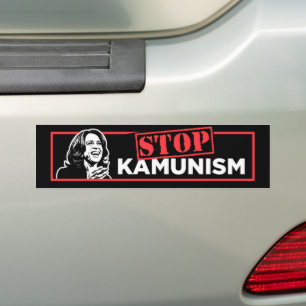 Anti-Kamala-Sozialismus Kommunismus stoppen Kamuni Autoaufkleber