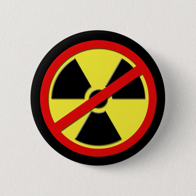 Anti-Kernwaffen Button (Vorderseite)