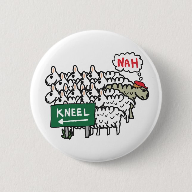 Anti-Kneeling Button (Vorderseite)
