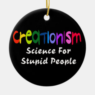 Anti-Kreationismus Keramik Ornament