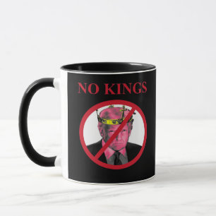 Anti-Kreativ-Grafikstil ohne Könige Tasse
