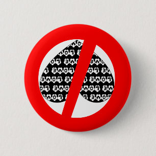 Anti-Liebe-Button Button