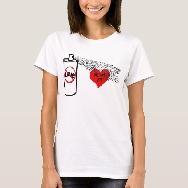 Anti-Liebe T-Shirt (Vorderseite)