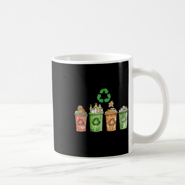 Anti Liting No Environment Environmental Protec Kaffeetasse (Rechts)