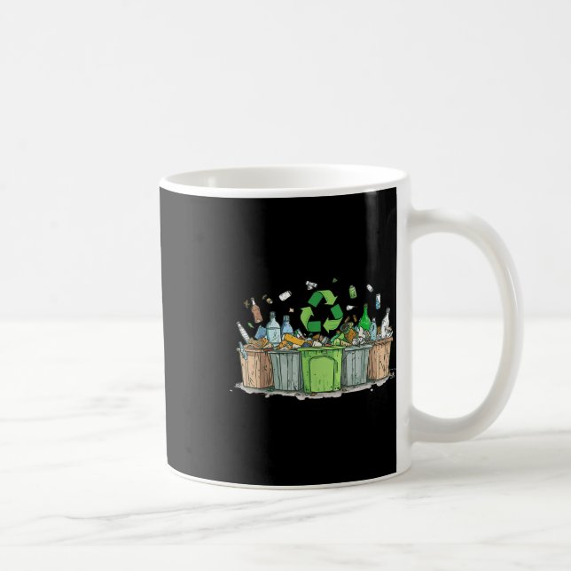 Anti Liting No Environment Environmental Protec Kaffeetasse (Rechts)