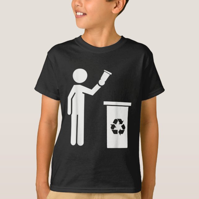 Anti Liting No Environment Environmental Protec T-Shirt (Vorderseite)