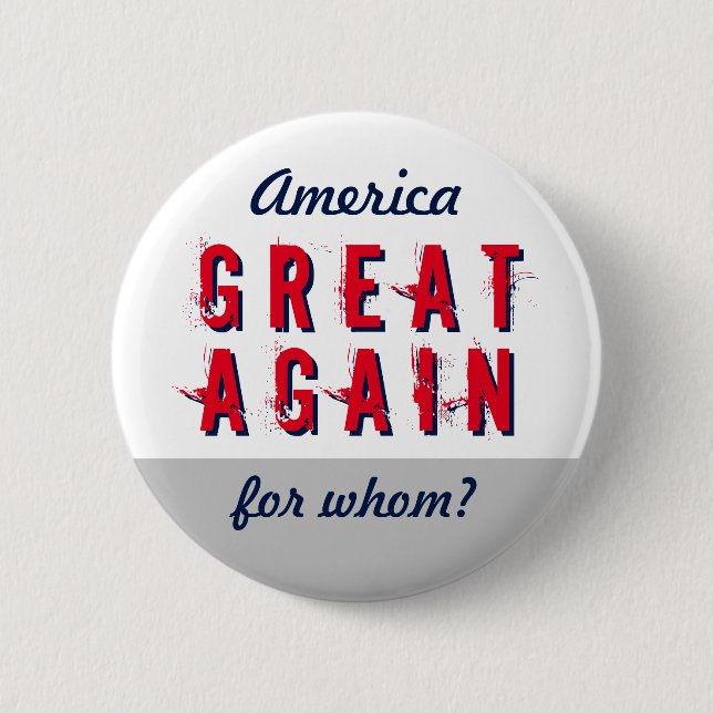 Anti macht Amerika wieder zu einer großartigen Erk Button (Vorderseite)