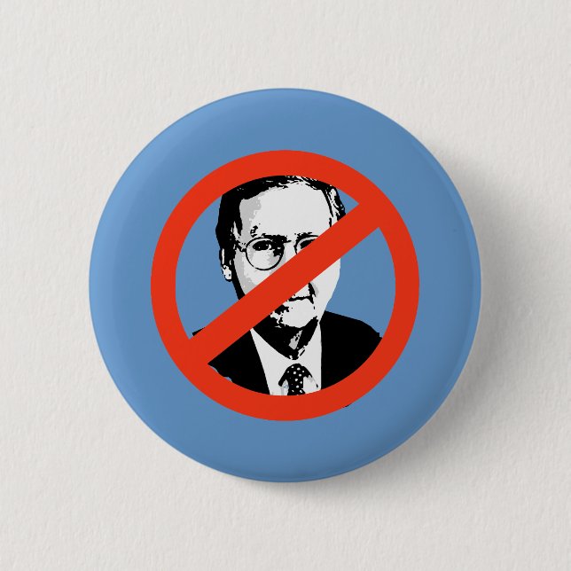 ANTI-MCCONNELL - Anti-Mitch Mcconnell Button (Vorderseite)