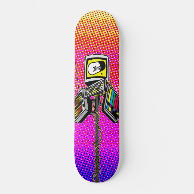 Anti-Medien für das Massen-Skateboard Skateboard (Vorderseite)