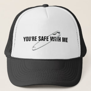 Anti-Missbrauch Anti-Bullying Safety Button Truckerkappe