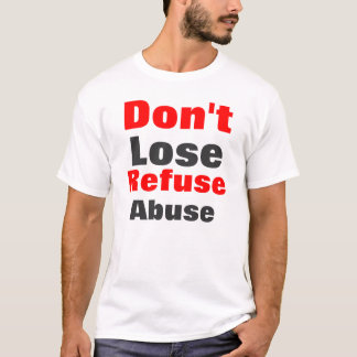Anti-Missbrauchs-Männer T-Shirt
