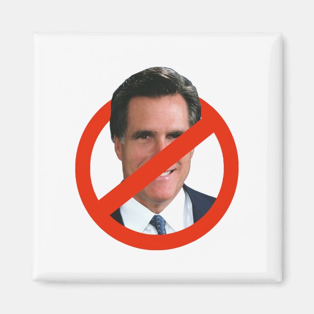 ANTI MITT ROMNEY MAGNET (Vorne)