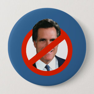 ANTI-MITT ROMNEY PIC 2 BUTTON