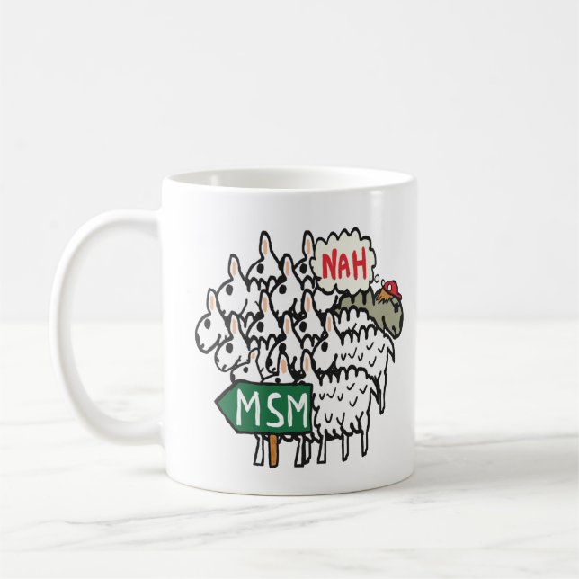 Anti MSM Kaffeetasse (Links)