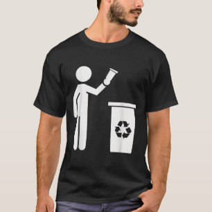 Anti-Müllentsorgung Keine Umwelt-Umweltschutz T-Shirt