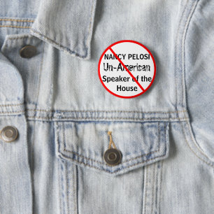 Anti-Nancy Pelosi Sprecher des Repräsentantenhause Button
