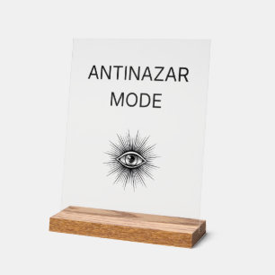 Anti-Nazar-Modus-Acrylschild – Schutz vor dem Böse Acrylschild