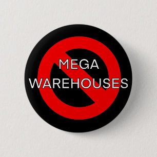 Anti Nein zu Mega-Lagern Button