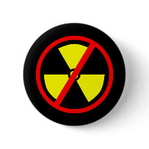 Anti-Nukleares Symbol Pinback