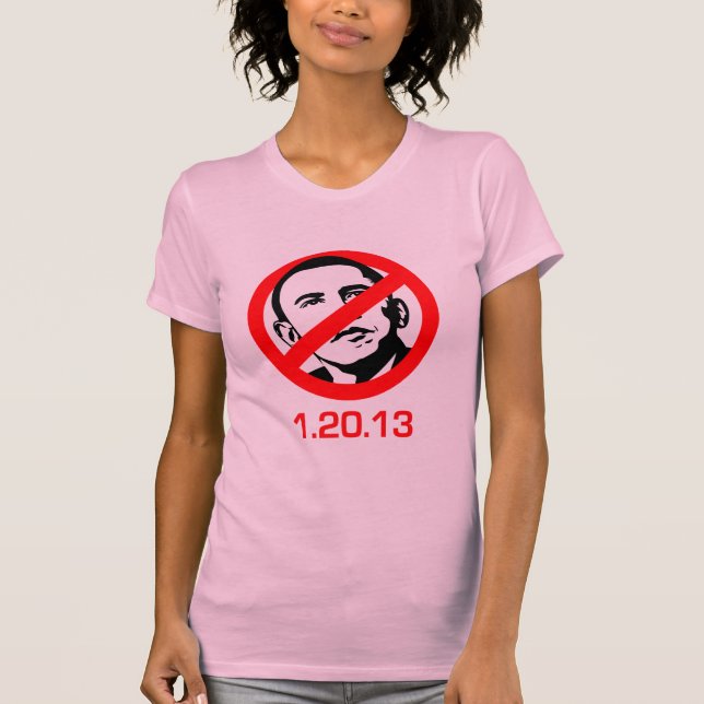 Anti-Obama - 1.20.13 T-Shirt (Vorderseite)