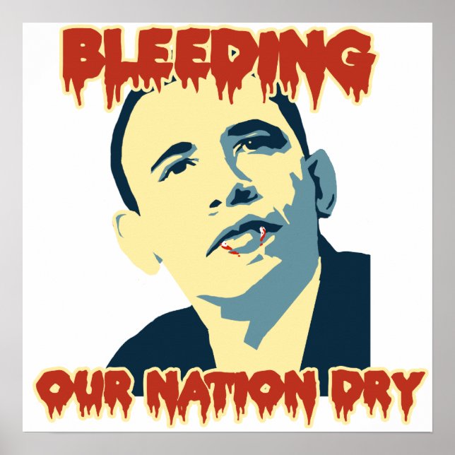 Anti Obama 2012 Poster (Vorne)