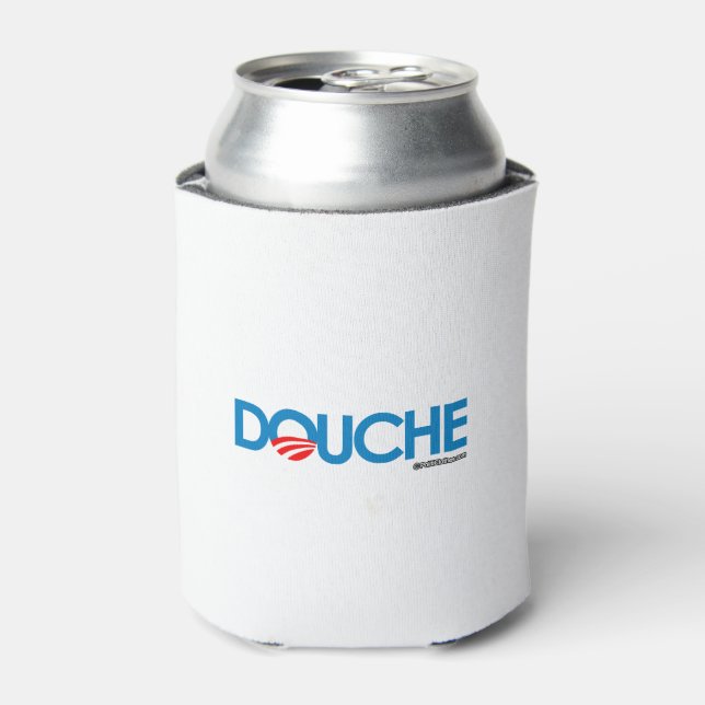 ANTI-OBAMA AUTOAUFKLEBER - D O U C H E DOSENKÜHLER (Kanne Vorderseite)