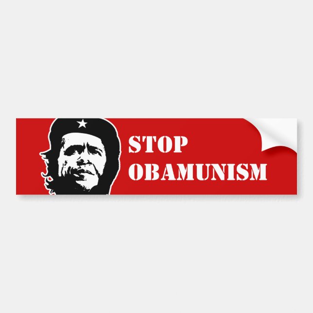 ANTI-OBAMA/AUTOAUFKLEBER DES ENDOBAMUNISM AUTOAUFKLEBER (Vorne)