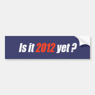 Anti-Obama-Autoaufkleber - ist es 2012 schon Autoaufkleber