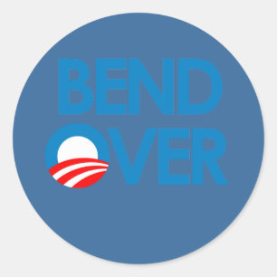 Anti-Obama - Beifall Runder Aufkleber