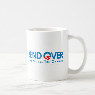 Anti-Obama - Biegung vorbei für Änderung Kaffeetasse