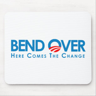 Anti-Obama - Biegung vorbei für Änderung Mousepad