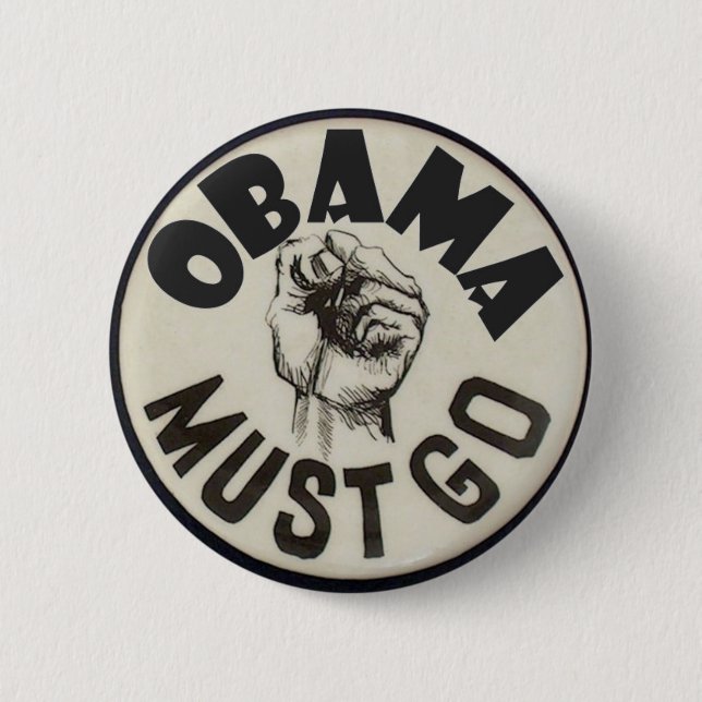 Anti-obama Button (Vorderseite)