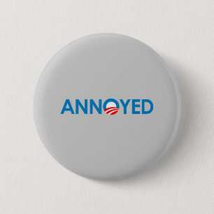 Anti-Obama - gestört Button