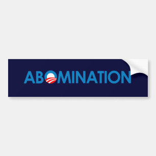 Anti-Obama - Gräuel Autoaufkleber