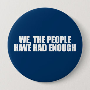 ANTI-OBAMA-, haben wir die Leute genug gehabt Button