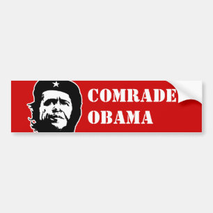 ANTI-OBAMA/KAMERAD OBAMA BUMPERSTICKER AUTOAUFKLEBER