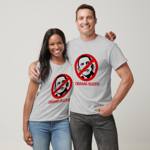Anti-Obama - Obama ist zum Kotzen T-Shirt