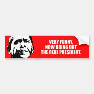 ANTI-OBAMA-, sehr lustig, bringen Sie jetzt das Autoaufkleber