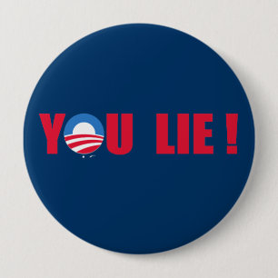 Anti-Obama - Sie Lüge Button
