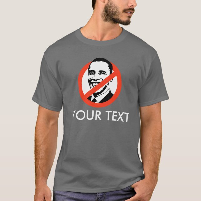 ANTI-OBAMA T-Shirt (Vorderseite)