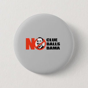 Anti-Obama-T - Shirt - kein Anhaltspunkt Nobama Button