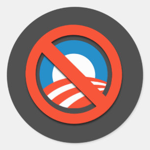 Anti-Obama-T - Shirts, Knöpfe, Aufkleber