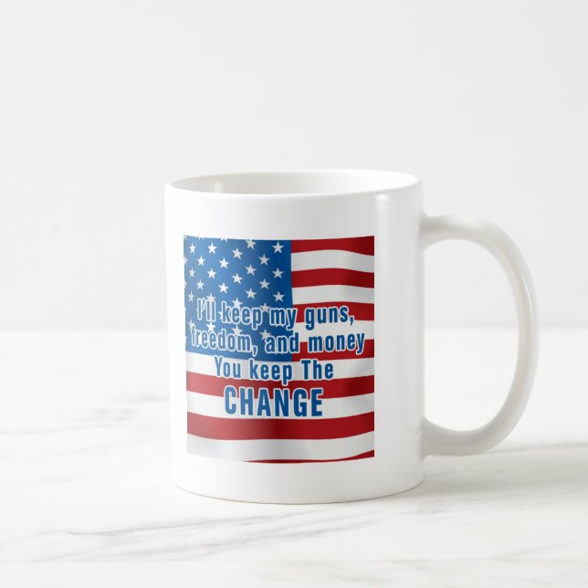 Anti-Obama-Tasse Kaffeetasse (Rechts)