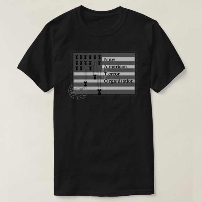 Anti OTAN, anti-terrorisme, anti-guerre T-shirt es (Design devant)
