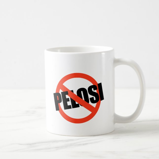 Anti--Pelosi/Anti-Nancy Pelosi Kaffeetasse (Rechts)