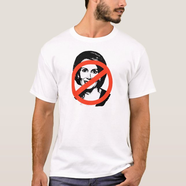 ANTI-PELOSI: Anti-Nancy Pelosi T-Shirt (Vorderseite)